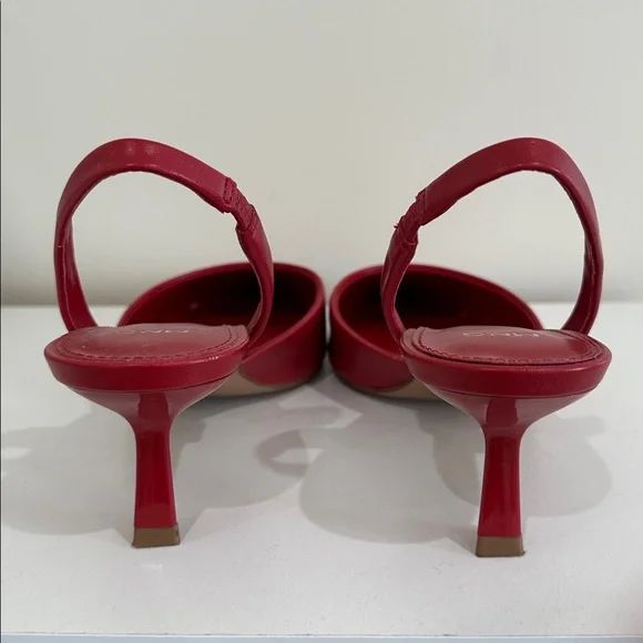 Mango Leather Slingback Heels - Picture 4 of 4